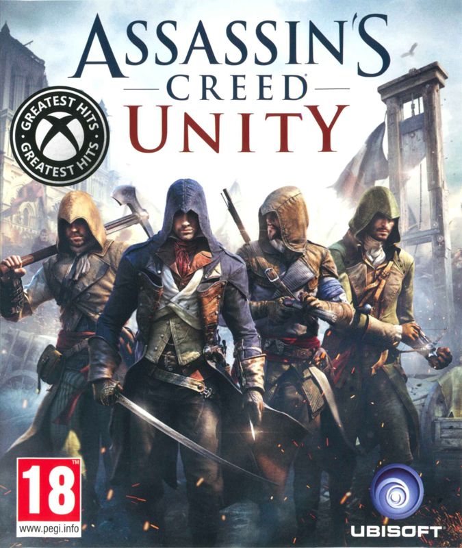 Assassin's Creed: Unity box art for Xbox One